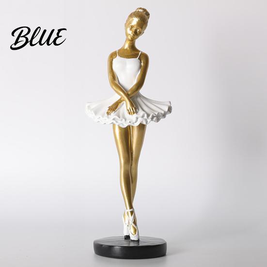 Ballett Sammelgeschenk Tänzerin Figur Ballerina Statue mit Stabiler Runder Basis