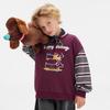 Unisex Kids' Striped Round Neck Sweatshirt
