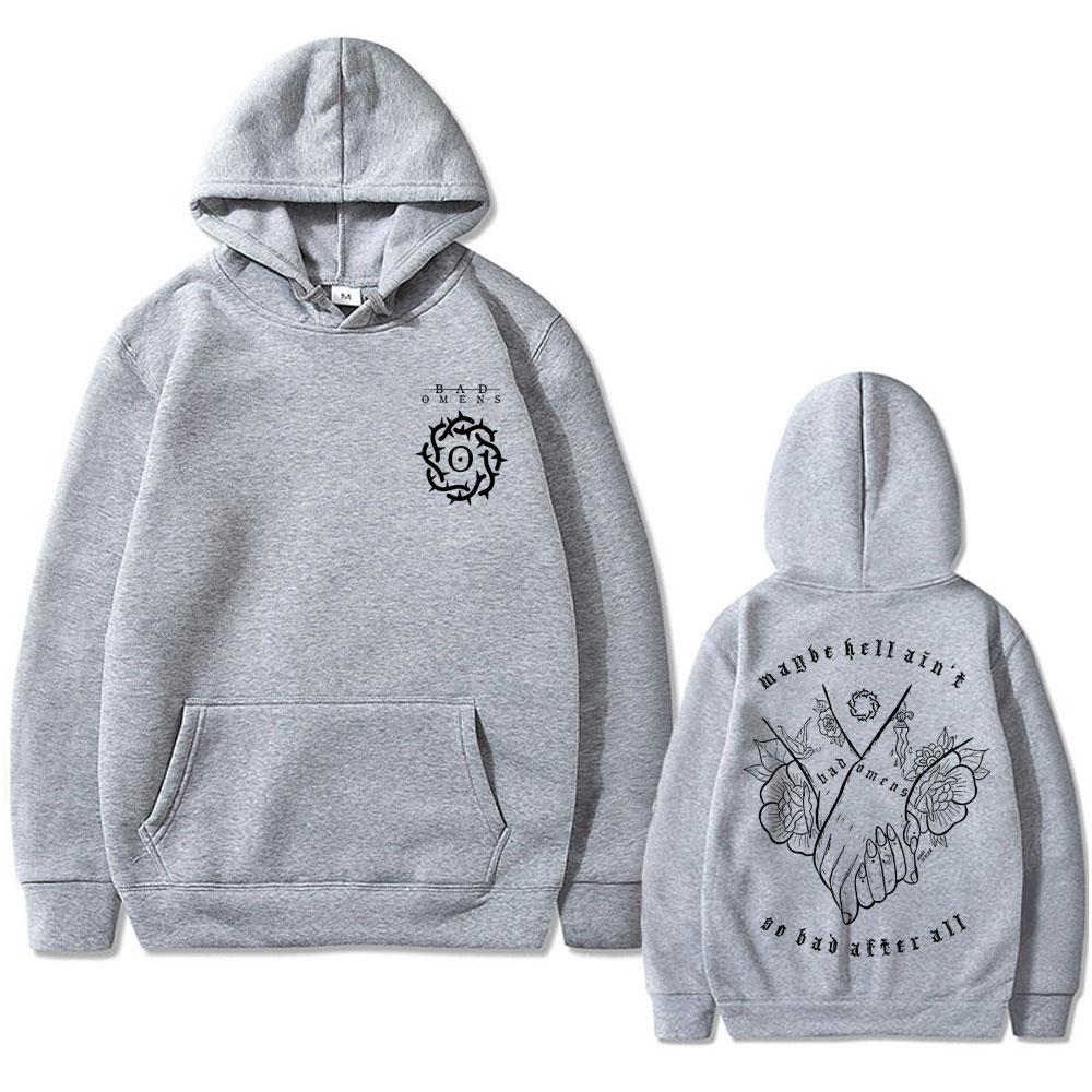 

Bad Omens Band Maybe Hell Ain t So Bad Affer All Hoodie Men Women Gothic Rock Black Sweatshirt Men s Vintage Oversized Hoodies 3XL