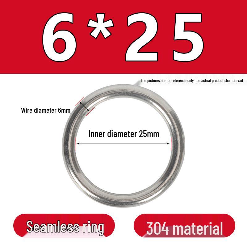 Stainless Steel Seamless O-Ring: Corrosion-Resistant Accessory for Handbags and Pet Gear