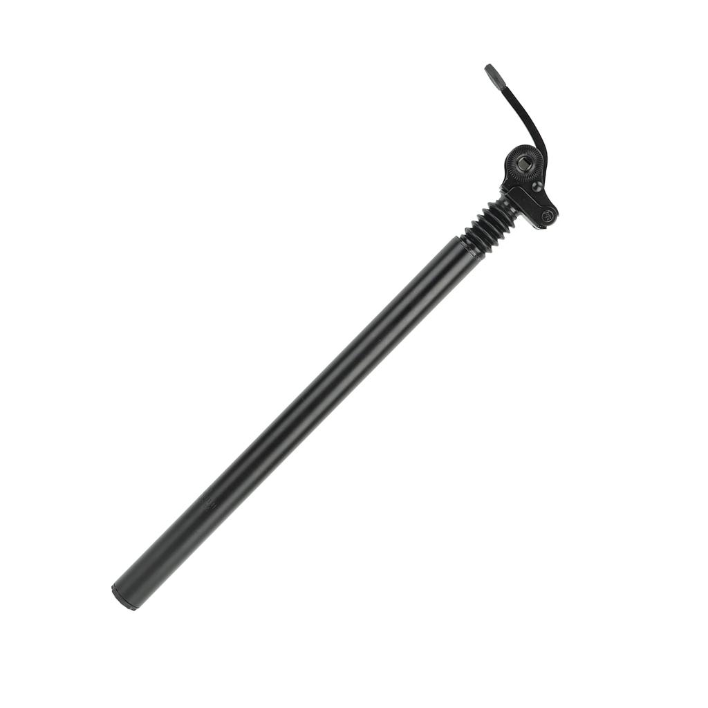 Electric Bike Suspension Seatpost Shock Absorber Aluminum Alloy Flip Design Damper Post for Electric Bicycle Black