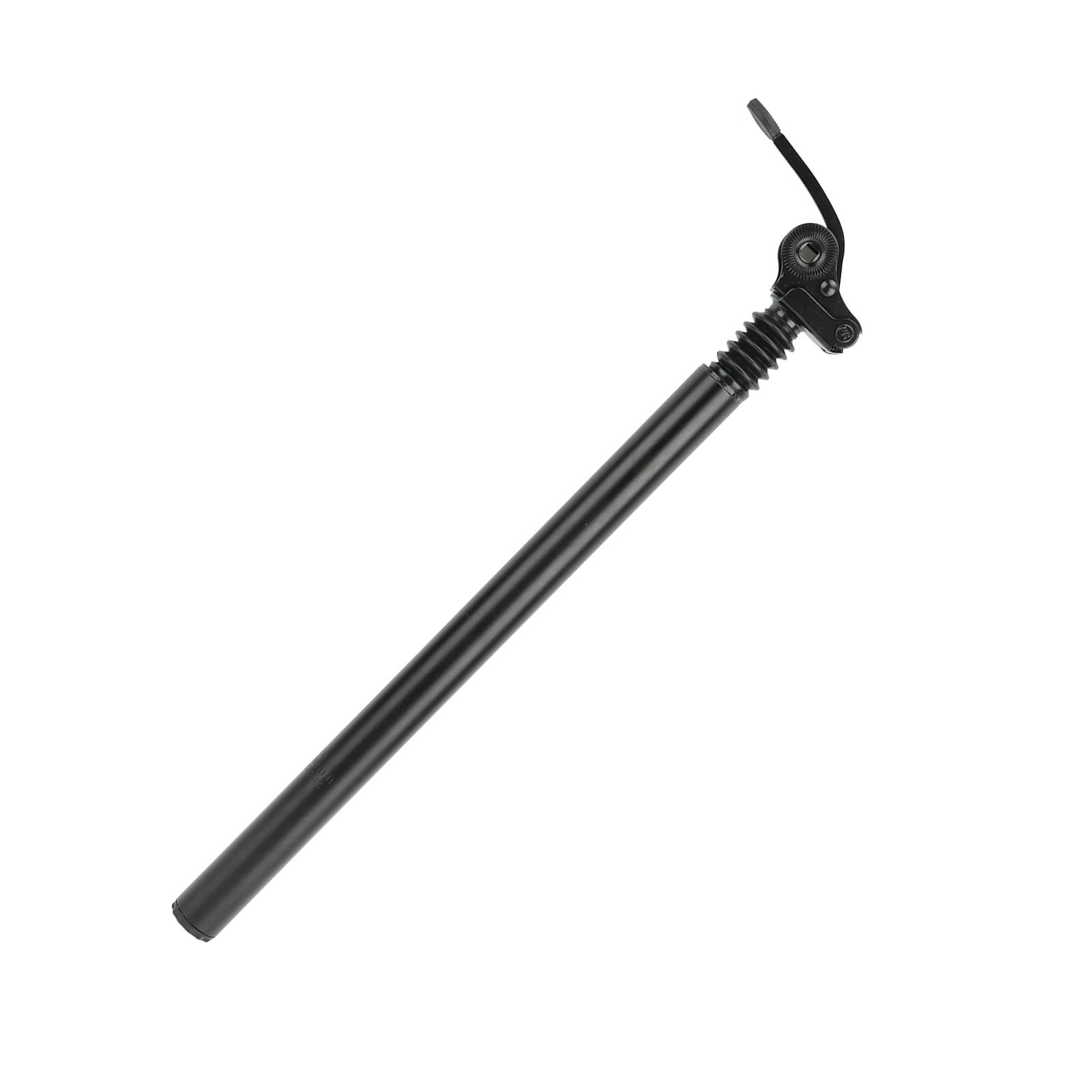 

Electric Bike Suspension Seatpost Shock Absorber Aluminum Alloy Flip Design Damper Post for Electric Bicycle Black