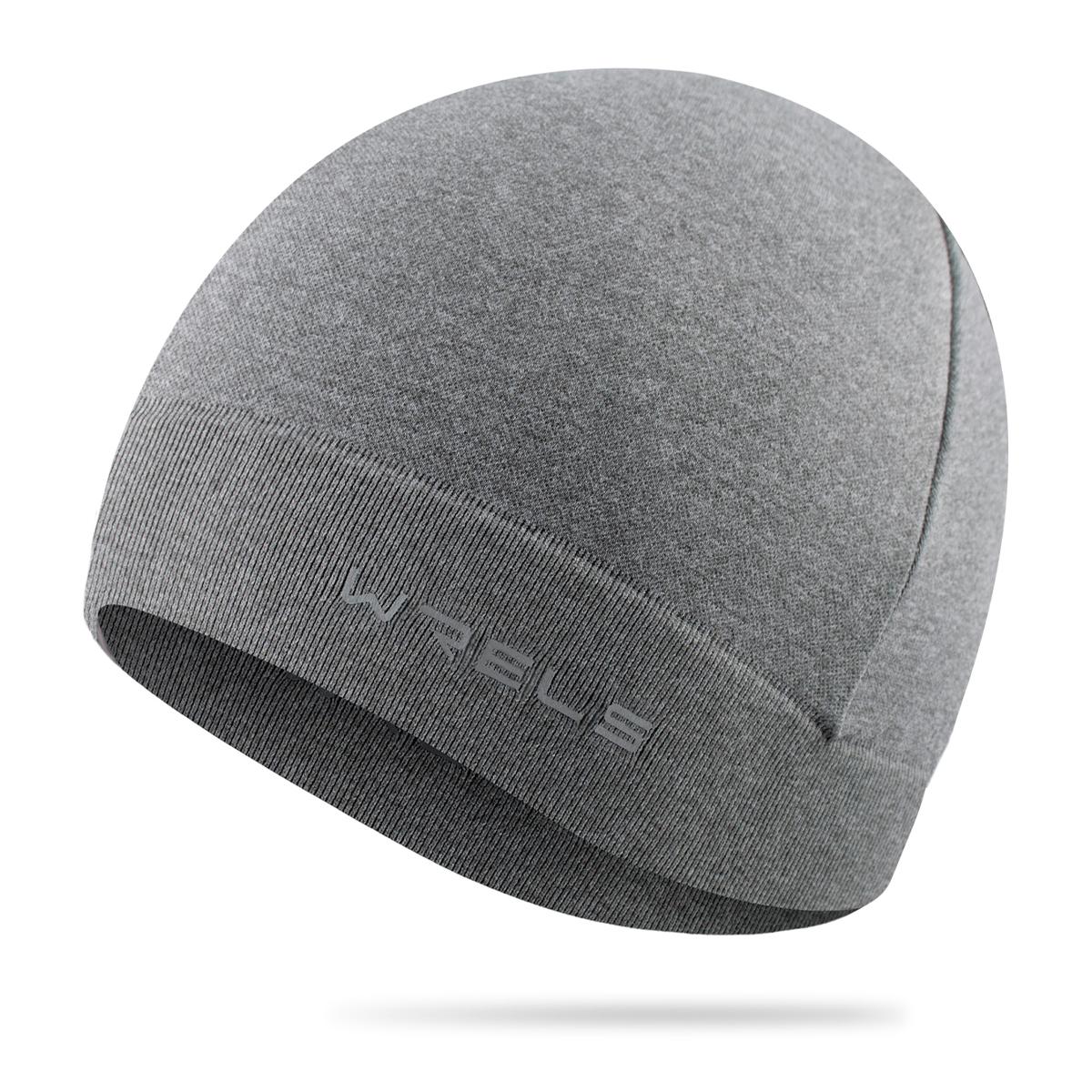 

1pc Winter Warm Running Sports Hat for Men and Women Soft Eastic Fitness Hiking Windproof Hat серый