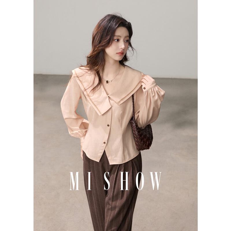 

Women s Asymmetric Collar Blouse M