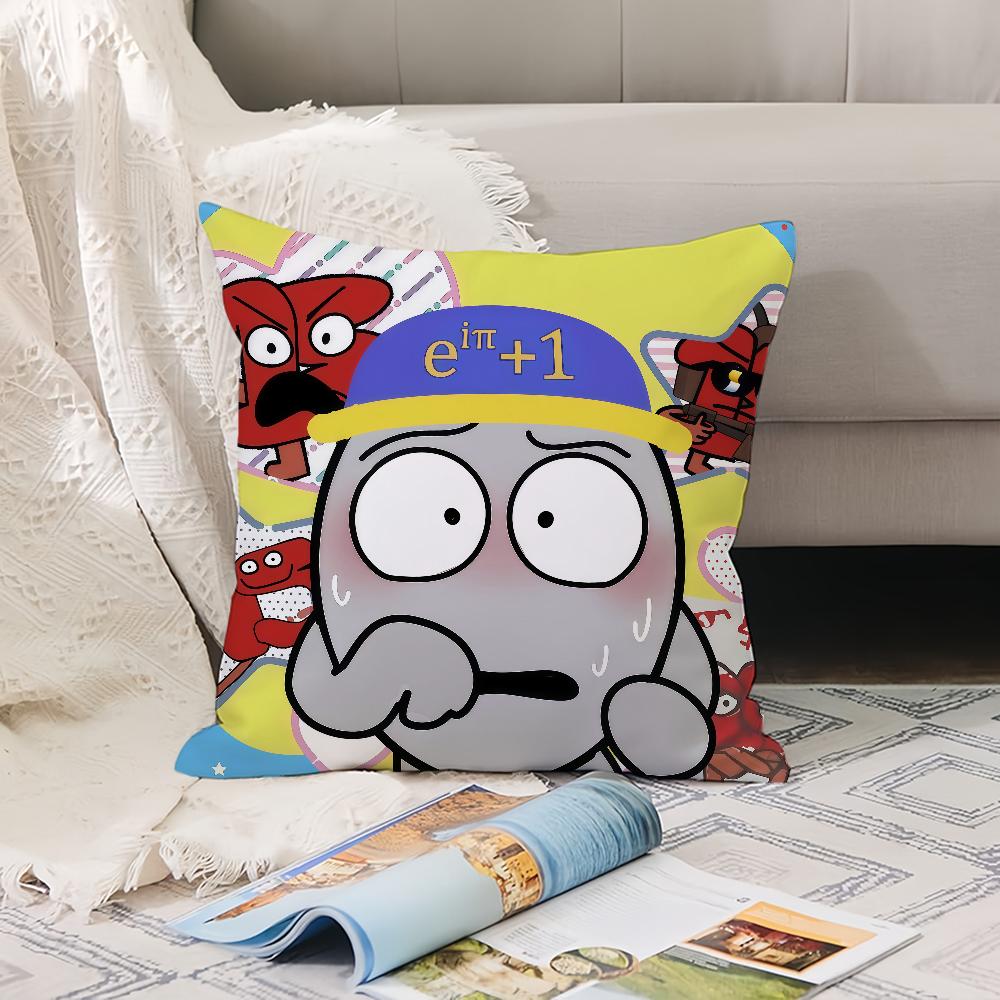 Cartoon Cute B-Bfdi Pillow Case Office Cushions Suitable For Sofa Car Bedroom Decorative Cushion Cover