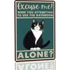 Vintage Alcohol Humor Metal Sign Drinking Bar Decor 20x30cm