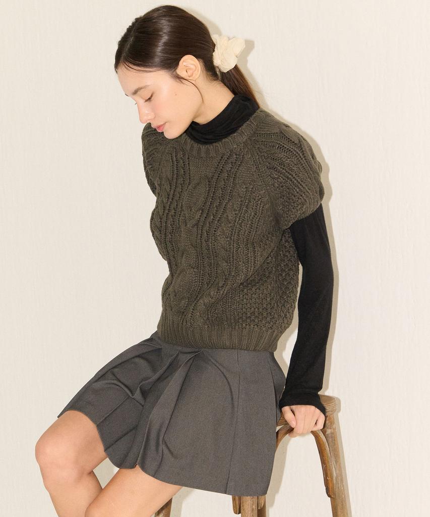 Peullobeu Cozy Layerd Knit_K/Br