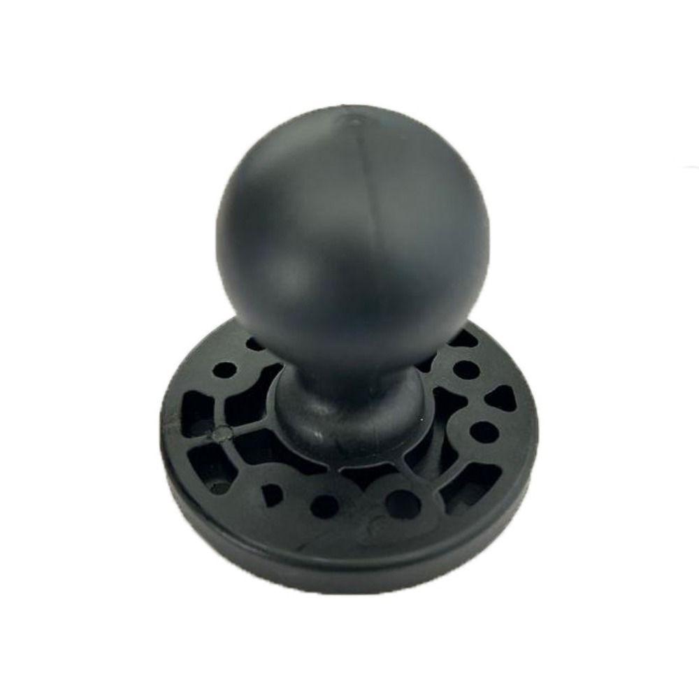 1.5 Inch Black Ballhead Combo Mounting Holder Double Socket Arm Round Base Kayak Accessories for GPS Photo Equipment