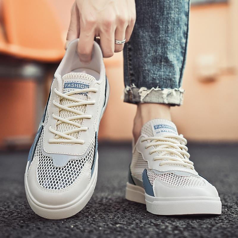 Stor Storlek 47 Herrskor Sneakers Herr Fritidsskor Lyxiga Andningsbara Herr Promenadskor Trendskor för Män Löparskor Herrskor
