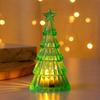Mini Glowing Christmas Tree Tabletop Ornament & Night Light