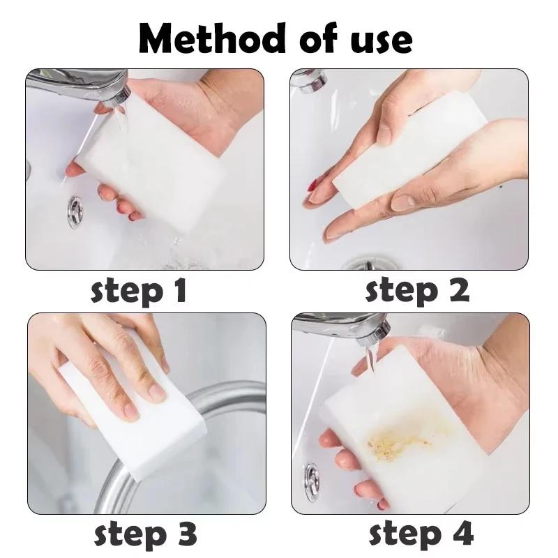 Melamine Sponge Magic Sponge Eraser Eraser Cleaner Cleaning Sponges for Kitchen Bathroom Cleaning Tools