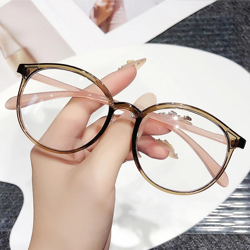 Fashion Women Anti-blue Light Glasses Men Women Transparent Computer Eyeglass Square Eyeglasses Computer Protection