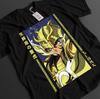 Camisa Saint Seiya Camiseta Shiryu Camiseta Hyoga Top Shun Camiseta Gráfica Anime Ikku