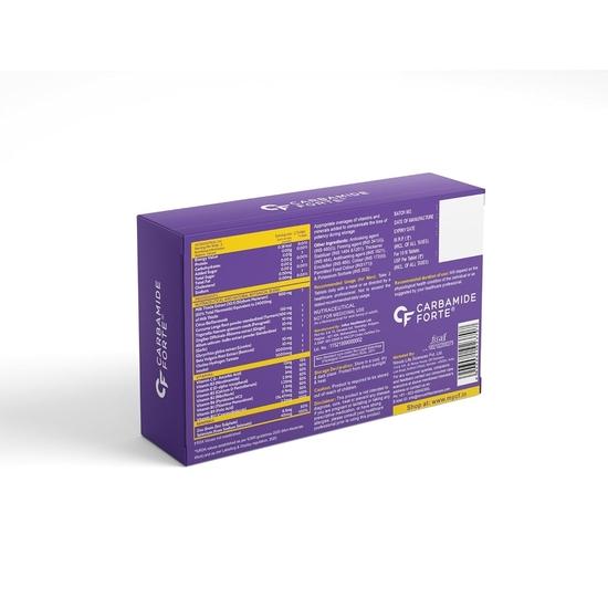 Carbamide Forte Leverstödskosttillskott med Mariatistel-extrakt 800mg (30:1) | Leveravgiftningstillskott 10 vegetabiliska tabletter (Paket om 3)