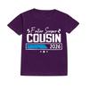 Feture Super Cousin 2026 Kid Tshirt Casual Short Sleeve Child Tee Tops Round Neck T Shirt Pregnancy Announcement