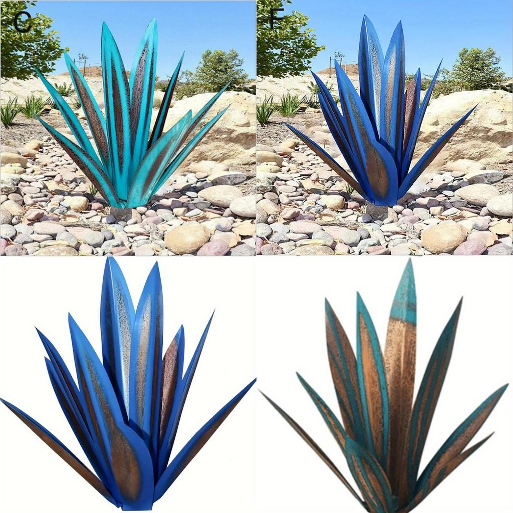Agave Creative Garden Ornament Plant Piece For Outdoor Home Decor