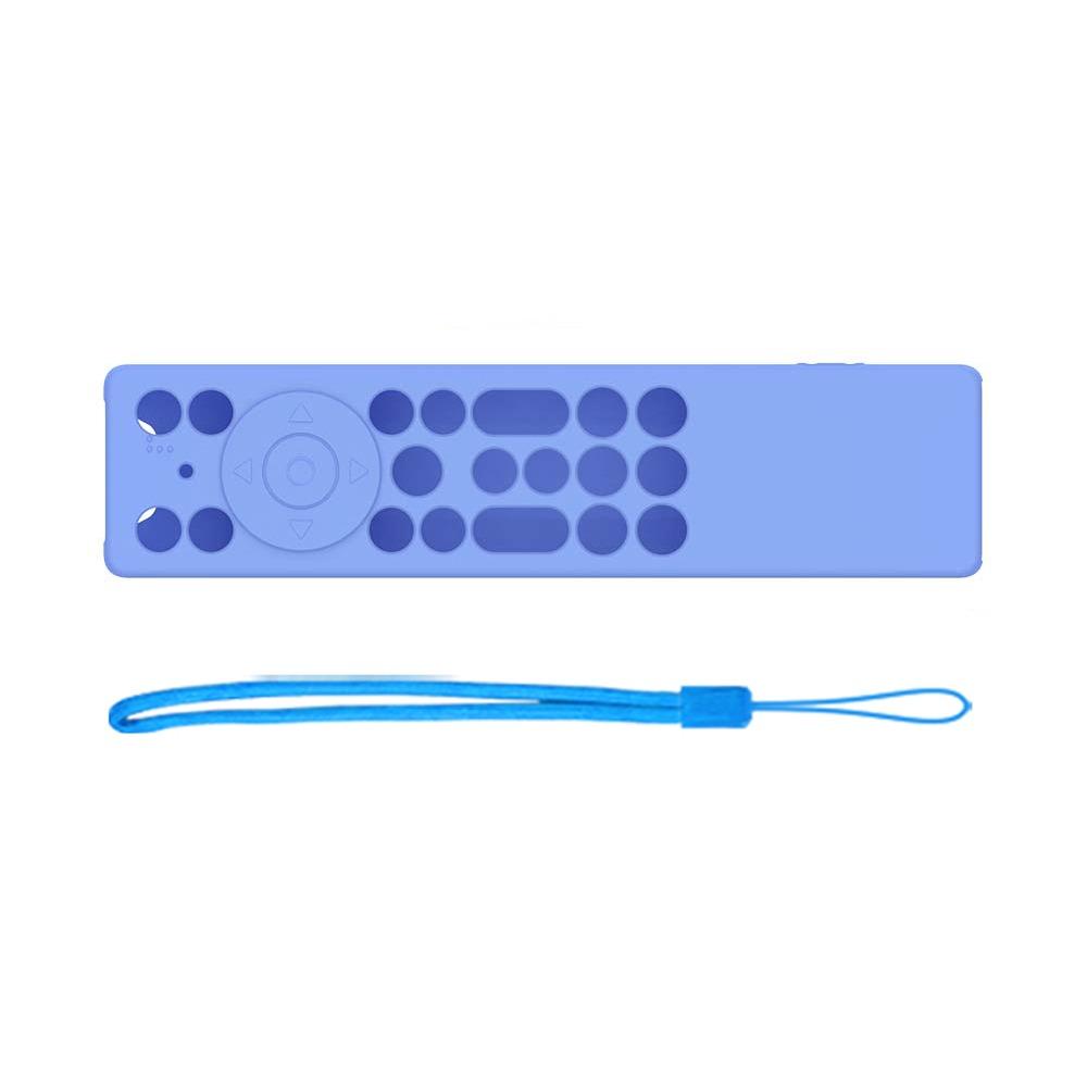 Silicone Remote Control Case Remote Control Shell for TCL RC813A RC923A TV Remote Accessories синий