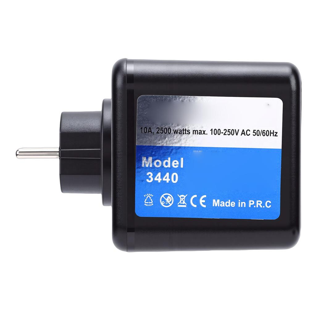 2500W 16A Multi Plug Power Outlet Extender Multifunctional Cube Socket with Type C 2 USB Ports 3 AC Outlets for Phone