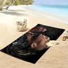 Rafael Leao Print Beach Towel, Large Soft Quick Dry Towel for Beach Camping Swimming