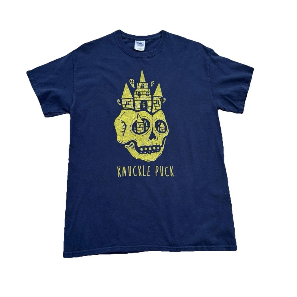 Knuckle Puck Skull Blue Pop Punk MAN WOMAN Size S-5XL Unisex T-Shirt S