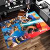 1pc Clash Royale Print Area Rug - Soft, Washable Non-Slip Indoor Mat for Office Chairs, Living Room, Home Office Decorative Rug