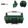 16 Inch Foldable Tool Storage Bag Oxford Cloth Tote Adjustable Shoulder Strap for Carpenter