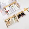 Zipper PVC Organizer Pouch For Passport Coins Keys Lipsticks Cards Earphones Compact Travel Storage Case