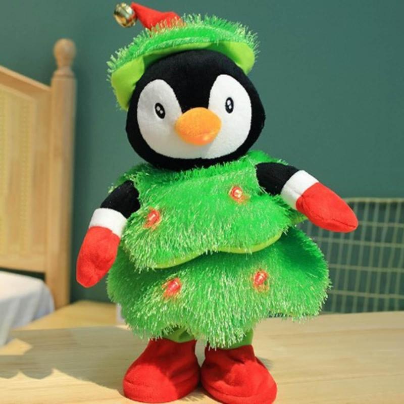 Dancing Christmas Tree Singing Xmas Tree Electronic Plush Toy Musical Doll Kids Gift Home Ornament Toddler Birthday Gift