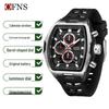 OFNS Men's Versatile Waterproof Quartz Sport Watch