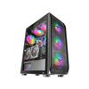 Mars Gaming MC-KX ARGB Cristal Templado USB 3.0 Negra