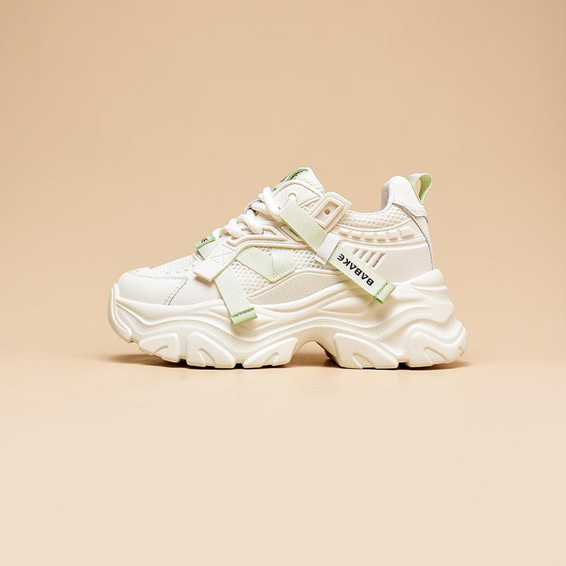

Mesh breathable dad shoes women s 2025 summer thin muffin thick-soled casual sports small inner height-increasing women s shoes 40