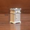 1/12 Dollhouse Wooden Miniature Bedroom Bedside Table Storage Drawer Cabinet Model Doll House Bedroom Decor House Ornament
