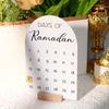 Modern Acrylic Desktop Countdowns Display With Wood Stand Home Celebration Accessory For Holidays And Special Event
