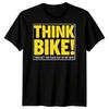 Think Bike Bike Attitude Cycling Mens Graphic Tee