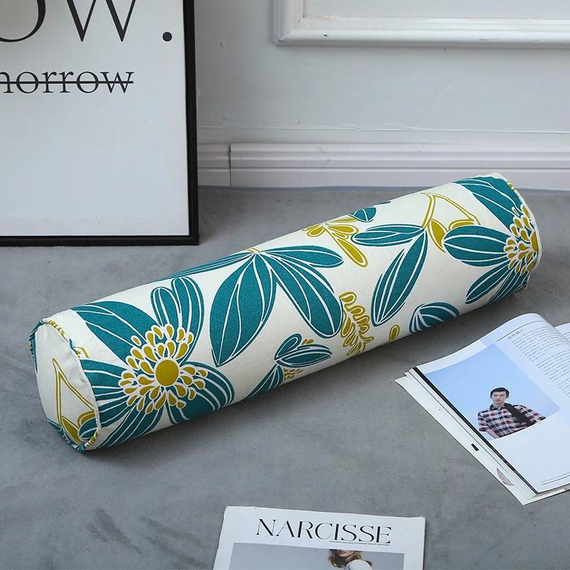 Pure Cotton Long Pillow Large Cylindrical Printing Removable and Washable To Sleep with You Clamp Leg Pillow Bed Cushion Gift