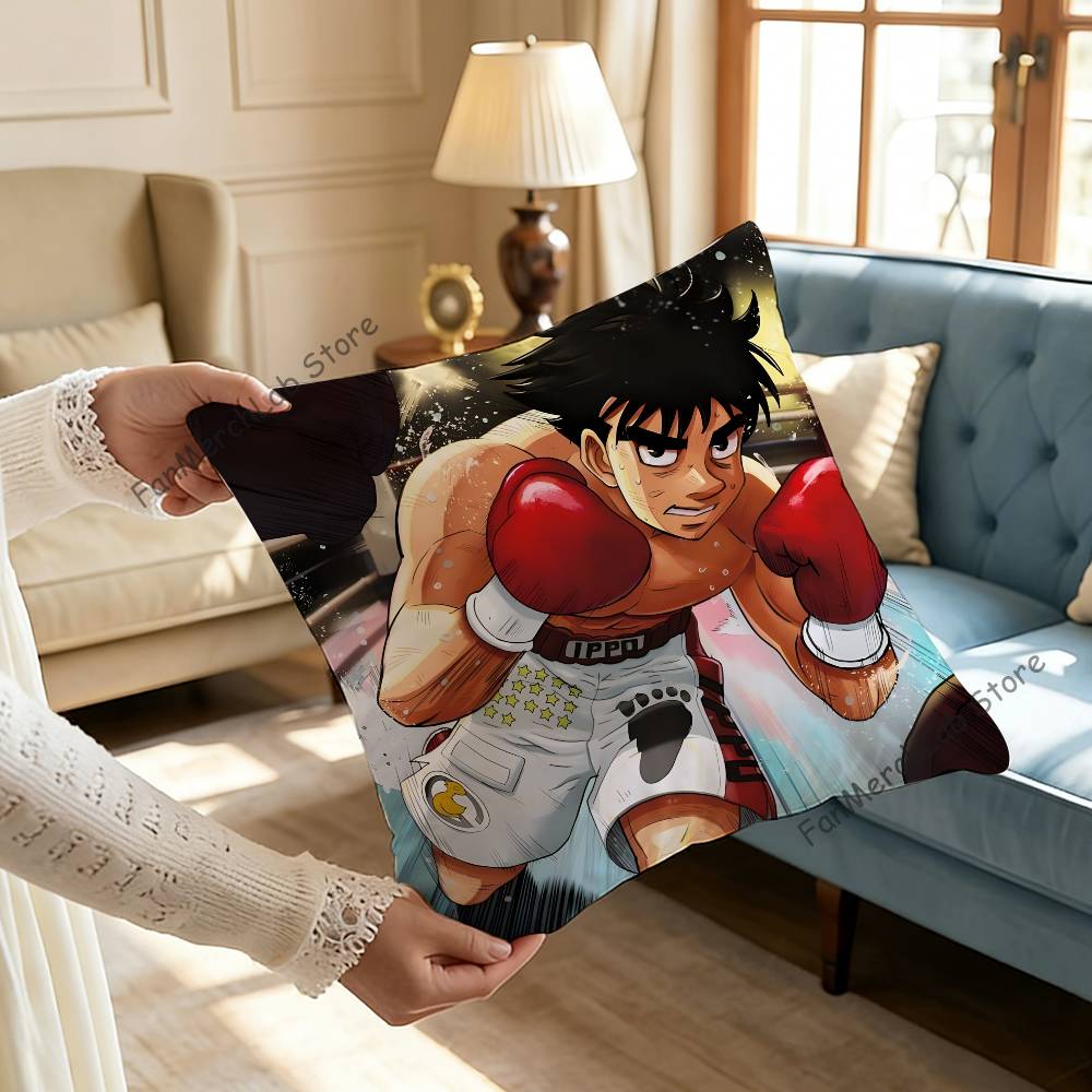 Boxing no Ippo MMakunouchi Printed Pillow Cover Cushion Case Simple Sofa Pillow Case No Pillow Core