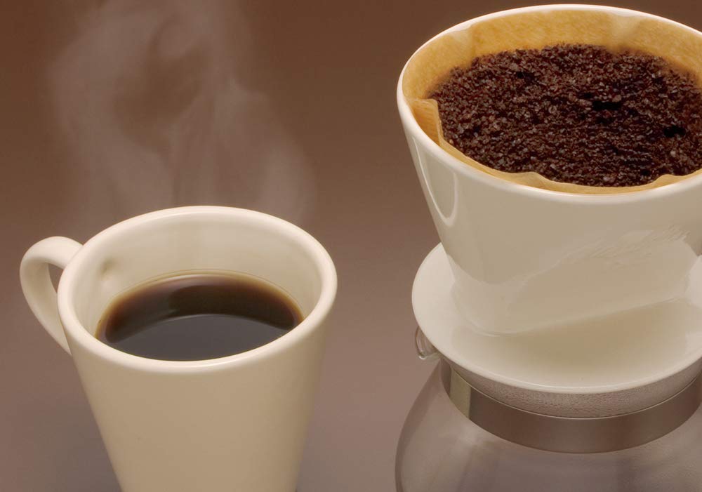 Melitta Coffee Filter Paper, Unbleached, Oil and Flavor Resistant, 4-8 Cups, New Eco Brown, 100 Filters X 3 Packs