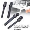 2pcs Telescopic Metal Drive Shaft Fit for SCX10 D90 RC Crawler RC Accessories (93-113mm)