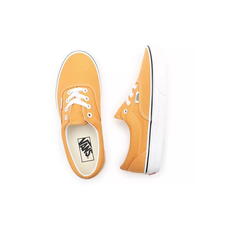 Vans Era Low Top Skate Shoes Unisex Sneakers Orange Yellow VN0A54F13SP