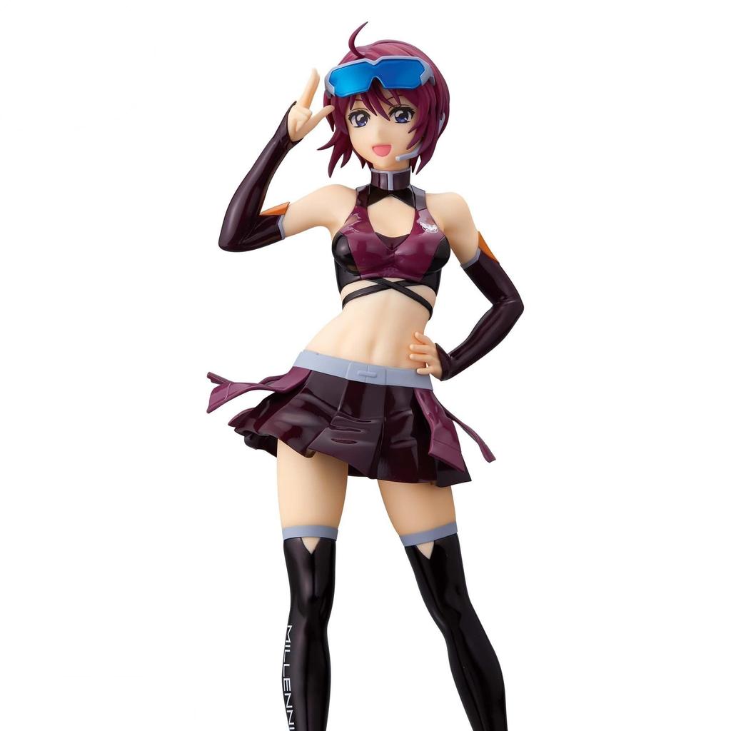 Mobile Suit Gundam SEED FREEDOM Figur — Lunamaria Hawke Racing ver. aus der GLITTER & GLAMOURS Linie, ca.. 22cm Sammler-PVC-Figur.