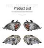 Compatible Front Headlight Lamp for Mercedes ML/GL Class W163 (1638204561/1638204661)