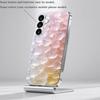 Gradient Macaron heart-shaped glass phone case suitable for Samsung Galaxy S26 S25 S24 S22 S21 S20 FE/Ultra/Plus anti drop
