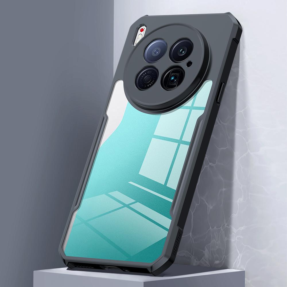 XUNDD Für TECNO Camon 40 Premier 5G Hülle Sturzsicher TPU+Acryl Klarer Rücken Handyhülle