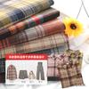 Medium/Thick Classic and Stylish Scottish Checks Polyester Cotton Fabric for Sewing Ladies Skirt,Tartan Designer Fabric