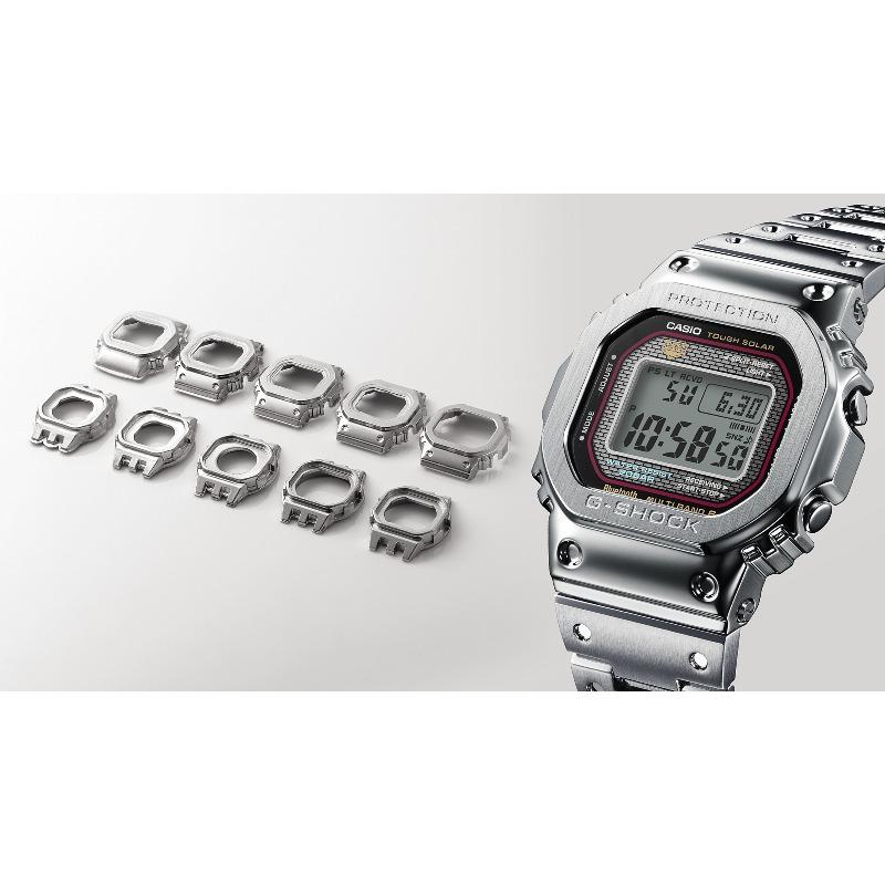 Casio G-SHOCK Men's Stainless Steel 200M Water Resistant Shock Resistant Quartz Watch GMW-B5000D-1C