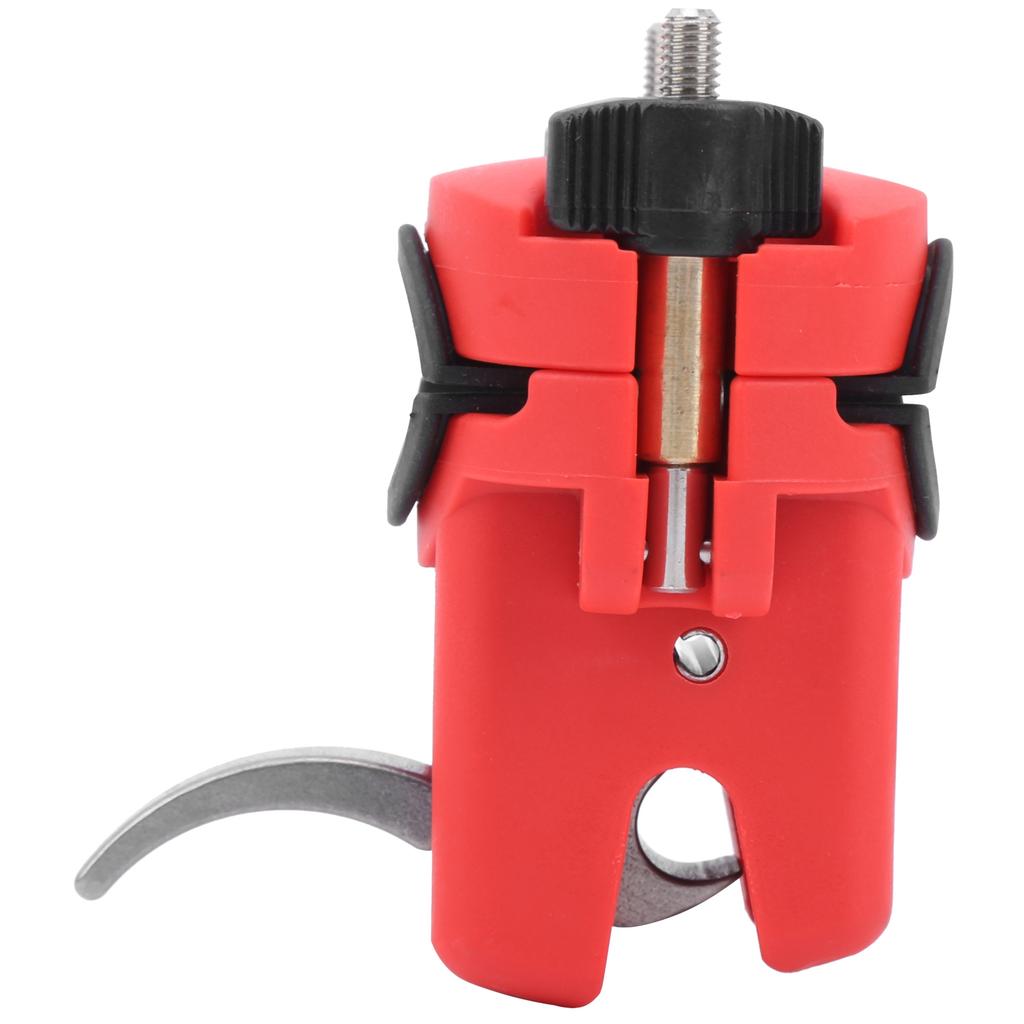 Boat Fishing Pole Bracket Mount Device Aluminium Alloy Outdoor Fish Rod Stand AccessoryRed