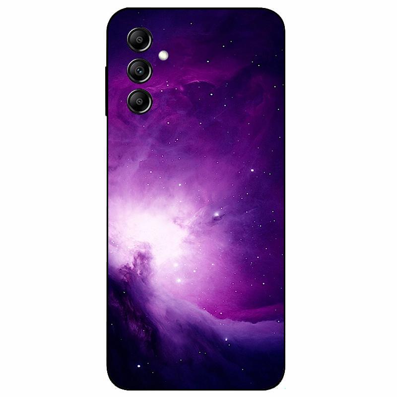 For Samsung A14 4G A 14 M14 5G Case Painted TPU Soft Silicone Black Funda for Samsung Galaxy A14 A145F Bumper GalaxyA14 M 14 Bag