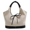 Korean Chic Canvas Tote Bag: 2025 New Fashionable Versatile Shoulder Handbag for Women