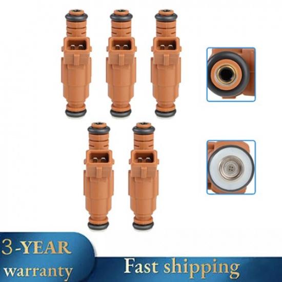 5Pcs Fuel Injectors 9186340 For Volvo XC70 2003 -2007 XC90 2003-2006 S80 2000-05