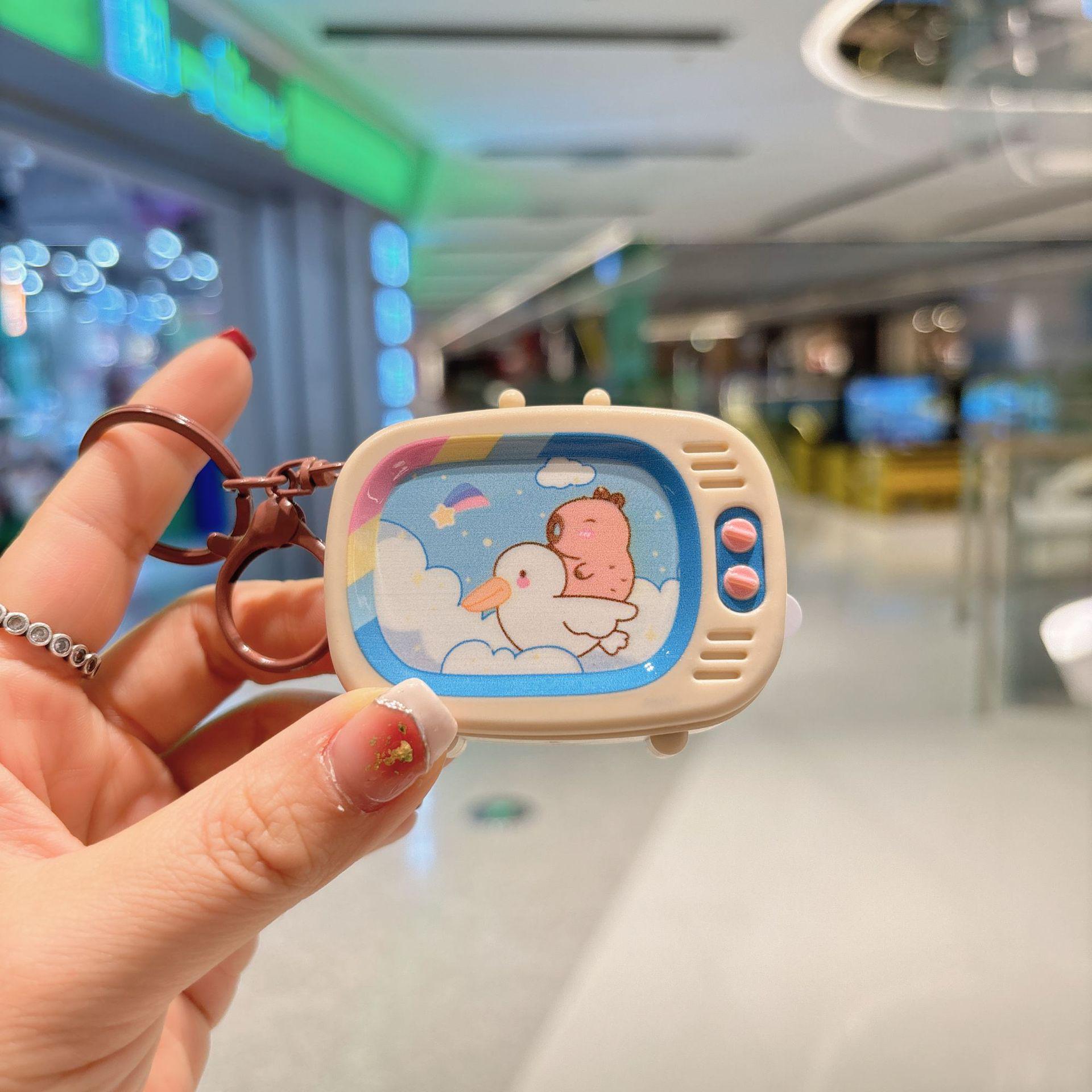 Брелок Капибара: Классический Тетрис Сумка-чехол для консоли Брелок